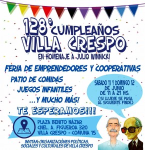 Flyer Villa Crespo